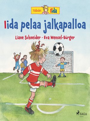 cover image of Iida pelaa jalkapalloa